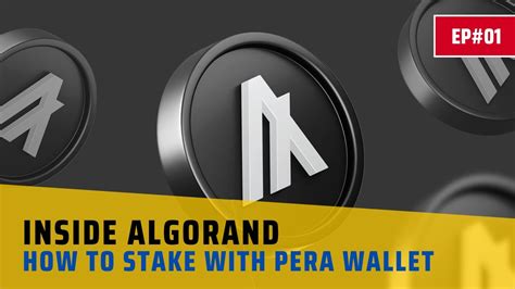 algorand wallet staking.